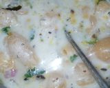 A picture of step 2 of Hyderabadi Dahi Phulki.