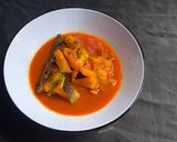 Foto langkah ke 7 dari resep Asam Pedas Baung Nanas.