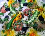 A picture of step 10 of Green masala biryani....