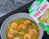 Foto langkah ke 3 dari resep Gulai Pedas Udang Buncis (dengan susu evaporasi).