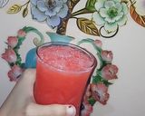A picture of step 2 of Rooh Afzah Mango Tang Slush.
