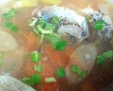 Hình bước làm 2 của món Canh chua đầu cá bông lau