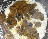 Foto langkah ke 4 dari resep Nasi Bakar Daging Kambing.