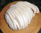 Sertésszeletek tejszínes-gombás mártásban recept fázis 1 fotója