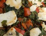 A picture of step 7 of My Style Halloumi Bake with Roast Lamb. 💜.