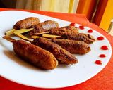 A picture of step 5 of Chicken skewers.