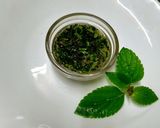 A picture of step 2 of Zesty celery tomato ginger Salsa: A fresh Desi - style garden salsa.
