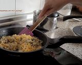 Foto del paso 9 de la receta: Risotto de Espinacas y Setas