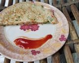 A picture of step 4 of Veggie Pancake.