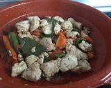 Foto del paso 4 de la receta Arroz con pollo. "Arrolito a lo Nene"
