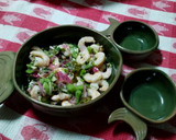 Foto del paso 4 de la receta: Ceviche de camarones, kiwi 🥝🥝 y ají jalapeño