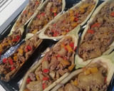 Foto del paso 6 de la receta: Berenjenas rellenas de carne
