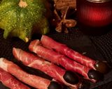 Foto del paso 3 de la receta Dedos de bruja (Espárragos con jamón serrano) - Recetas Halloween