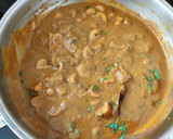 ரோட்டுக்கடை காளான்   கிரேவி (Kaalan gravy recipe in tamil) ரெசிபி ஸ்டேப் 9 புகைப்படம்