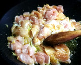 Foto del paso 2 de la receta: Pechuga de pollo con espinaca al limón sobre pasta- diet