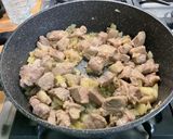 Une image de l'étape 17 de Veau mijoté aux légumes et citron confit.