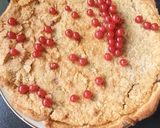 Une image de l'étape 4 de Tarte sablée ricotta groseilles.