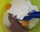 Banános-csokis kevert süti recept fázis 1 fotója