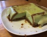 Une image de l'étape 8 de Entremets pistache miel speculoos.