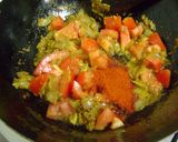 A picture of step 4 of Kaddu Ka Dalcha (Bottle Gourd cooked with Bengal Gram - Hyderabadi Style).