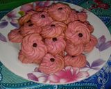 Foto langkah ke 4 dari resep Dragon fruit cookies.