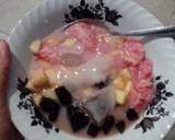 Melon, bread and grass jelly ice soup #Ramadan #Iftar recipe step 6 photo