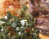 Foto del paso 2 de la receta: Pechito al Horno con Ensalada de Chauchas, Papa y 🥚