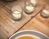 Foto del paso 13 de la receta: Postres en vasitos: Cheesecake de piña al Brandy & Tiramisú de turrón de Jijona