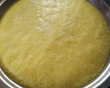 A picture of step 1 of Yellow (Besan Dhokla).