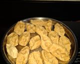 A picture of step 2 of Wheat Laddu.
