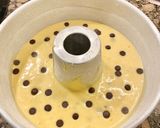 Foto del paso 6 de la receta: “Pastel de naranja con pepitas de chocolate”. (Orange cake with chocolate chips)