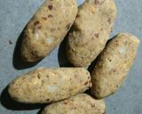 A picture of step 8 of Oats chana rolls🎀.