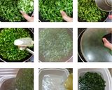 A picture of step 1 of Methi Chaman.