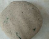 A picture of step 3 of Aloo Singhare ki Poori.