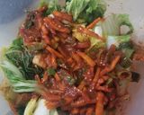 Foto langkah ke 5 dari resep Mak Kimchi (Kimchi Sawi Mudah)| Resep Asli Korea.