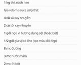 Hình bước làm 1 của món Heo Khô Đơn Giản