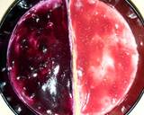 Double berry cheesecake (raspberry+blueberry) recipe step 10 photo