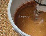 Gambar langkah 4 resipi Kek Beetroot Madu Coklat.