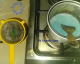 Foto langkah ke 4 dari resep Bubur Sumsum Biru Vanilla #KamisManis.