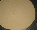 A picture of step 10 of Lacha Dar Paratha in layers of three kind.