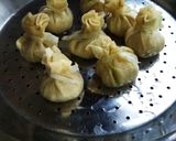 A picture of step 4 of Steamed vegetable momos.