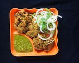 A picture of step 8 of Mushroom Kabab.