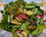 Foto del paso 4 de la receta: Rúcula, morrón, rabanito, zucchini