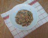 Pas rețetă Orez cu piept de pui și verdețuri (risotto) 8 fotografie