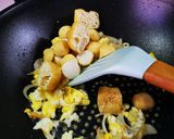 Gambar langkah 3 resipi Nasi Goreng Cam-campak.