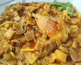 Foto del paso 8 de la receta: "Gazpachos manchegos" con pollo, calabaza y boletus
