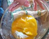 A picture of step 6 of Perkedel (potato chicken meat ball).