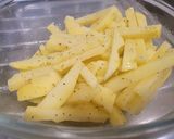 A picture of step 3 of French Fries in Cosori Air Fryer.