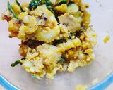 A picture of step 1 of Vegetables Dum Biryani.