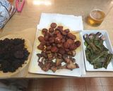 A picture of step 5 of Jaén-Style Migas.